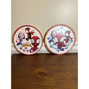 Zak Designs Marvel Spidey and His Amazing Friends 8 Inch Plates Set of 2 Kids